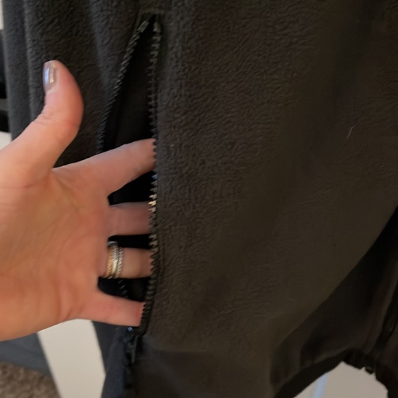 Mens Beverly Hills Polo Club Black Rayon & Fleece Jacket Zip Up Size 2X EUC - Picture 5 of 9
